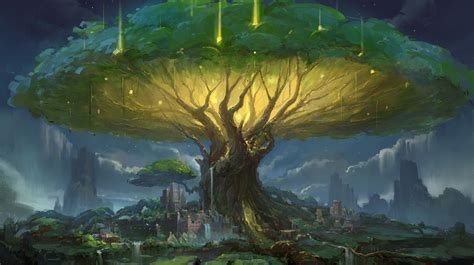 The fantastical chambers at magic tree